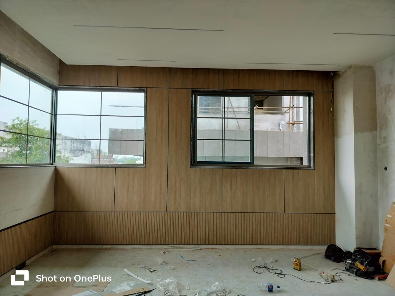 Wood Panel Wall Installation, Kanpur